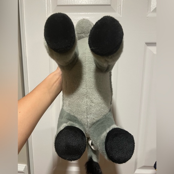 2003 Donkey Plush Universal Studios SHREK 4-D Grey DONKEY Dreamworks Rare - Picture 6 of 8
